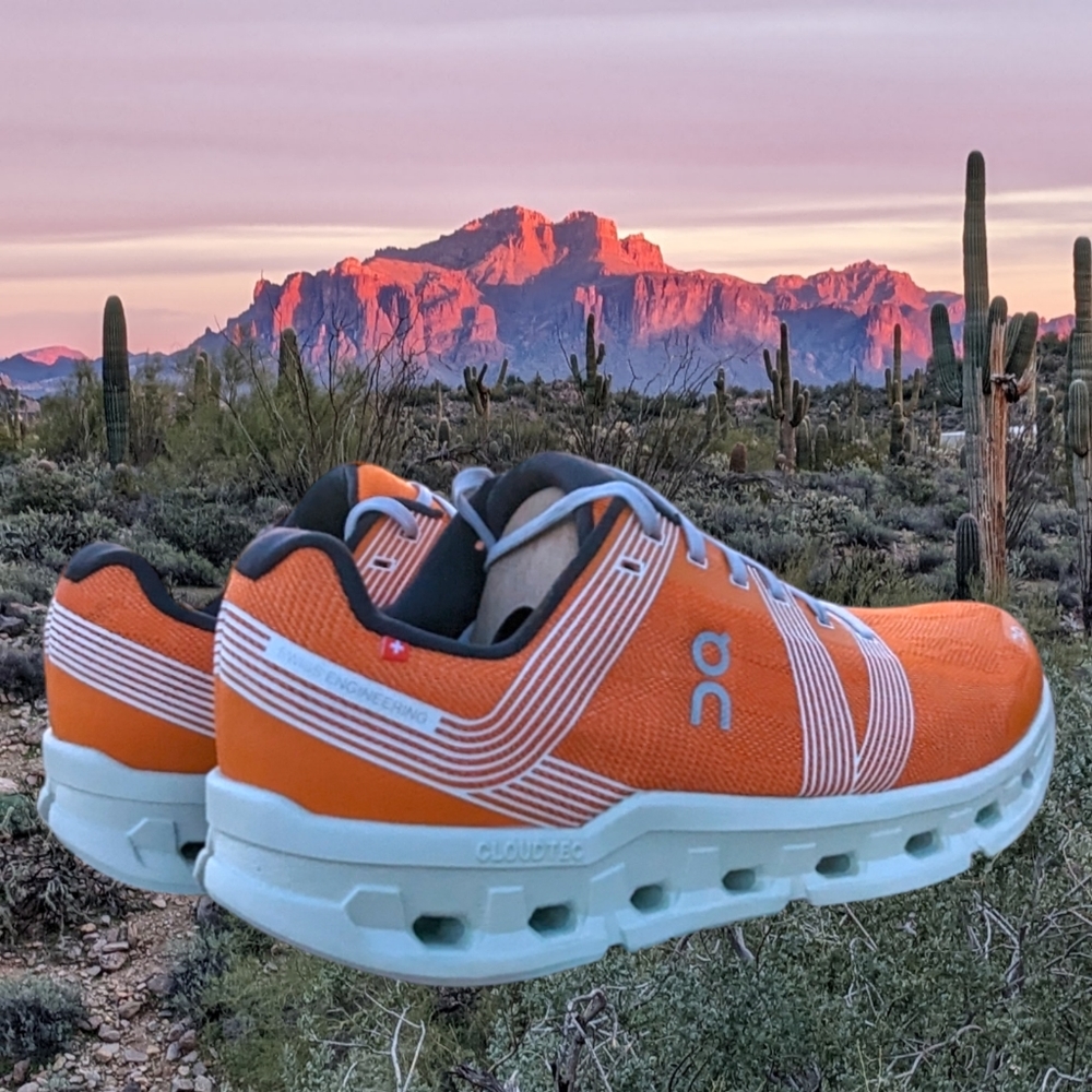 On Cloud Running Cloudgo Men's Size 12.5 Orange Turmeric / Aloe Brand NEW w/ Box